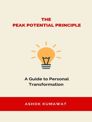 cover image of The Peak Potential Principle